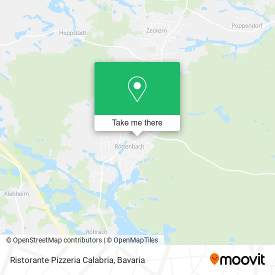 Карта Ristorante Pizzeria Calabria