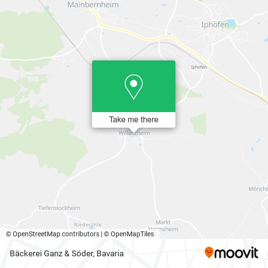 Bäckerei Ganz & Söder map