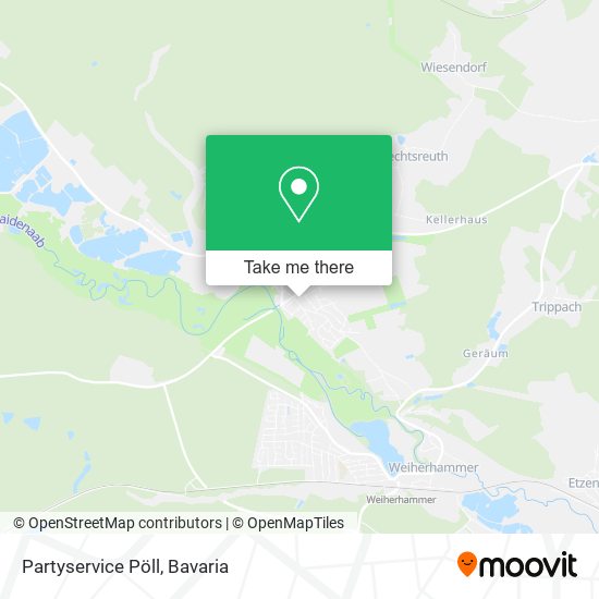 Карта Partyservice Pöll