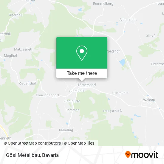 Карта Gösl Metallbau