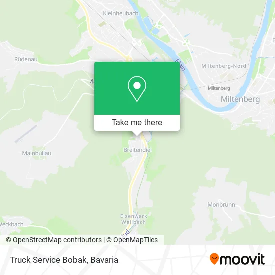 Карта Truck Service Bobak