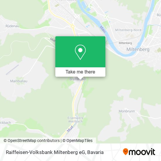 Raiffeisen-Volksbank Miltenberg eG map