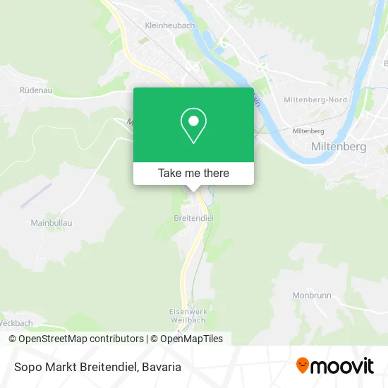 Карта Sopo Markt Breitendiel