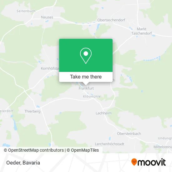 Карта Oeder