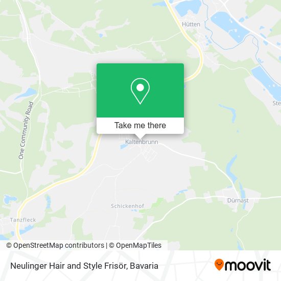 Neulinger Hair and Style Frisör map