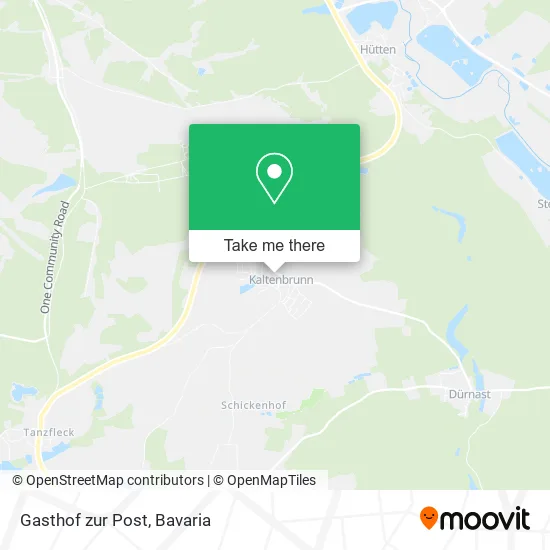 Карта Gasthof zur Post