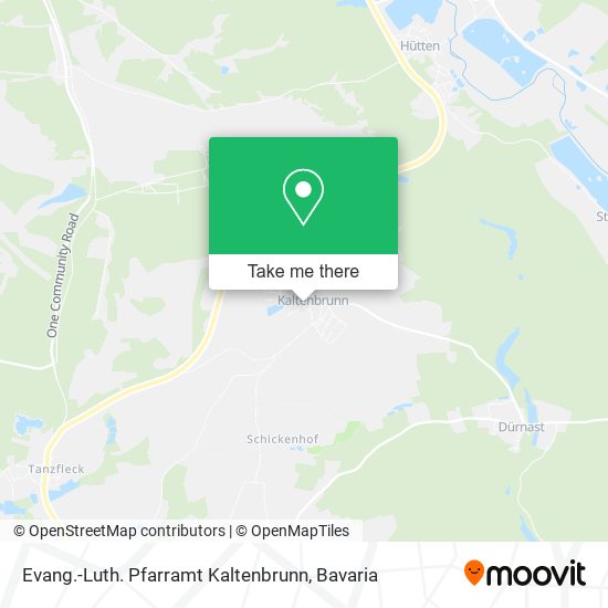 Карта Evang.-Luth. Pfarramt Kaltenbrunn