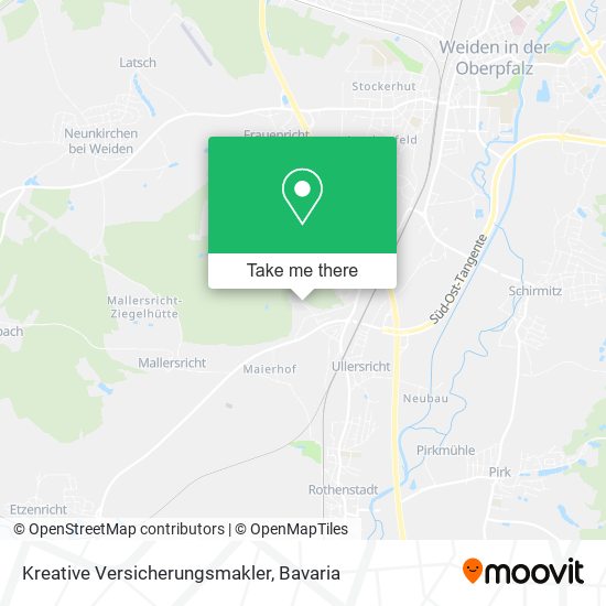 Kreative Versicherungsmakler map
