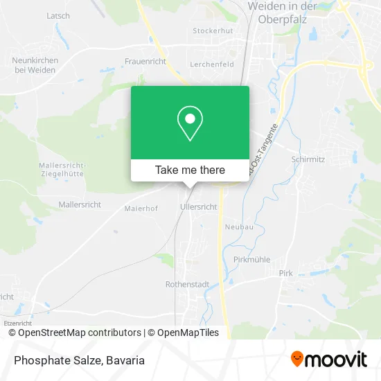 Карта Phosphate Salze