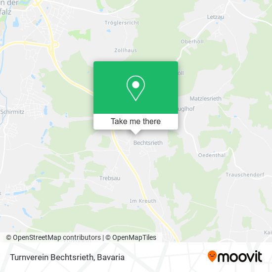 Turnverein Bechtsrieth map
