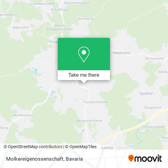 Molkereigenossenschaft map