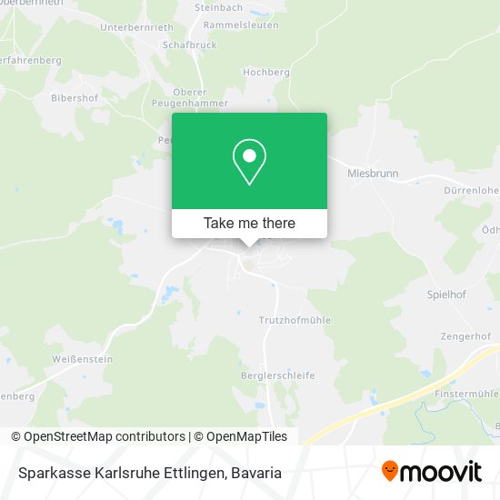Sparkasse Karlsruhe Ettlingen map
