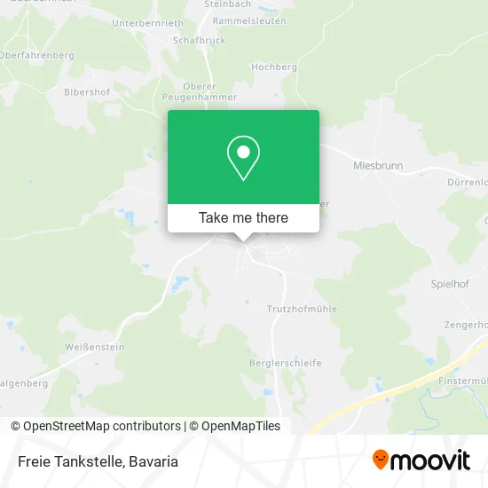 Карта Freie Tankstelle