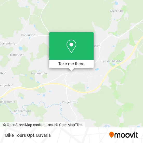 Карта Bike Tours Opf