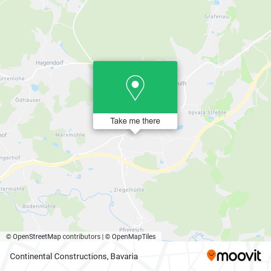 Continental Constructions map