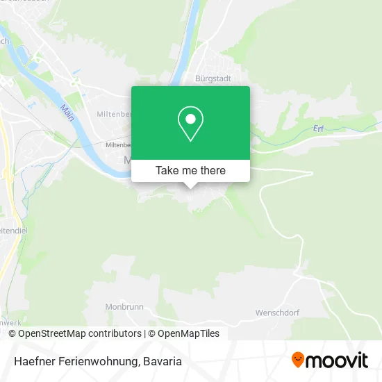 Карта Haefner Ferienwohnung