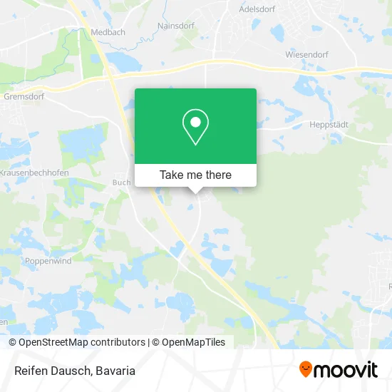 Карта Reifen Dausch