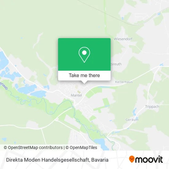 Карта Direkta Moden Handelsgesellschaft