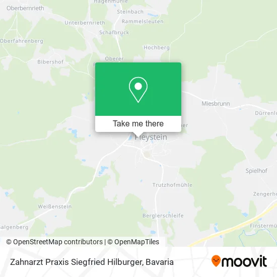 Карта Zahnarzt Praxis Siegfried Hilburger