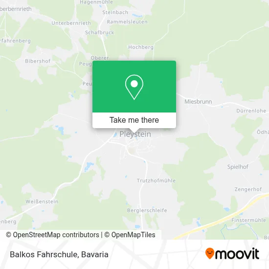 Balkos Fahrschule map