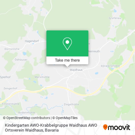 Kindergarten AWO-Krabbelgruppe Waidhaus AWO Ortsverein Waidhaus map