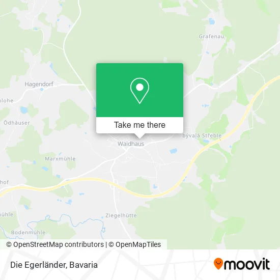 Карта Die Egerländer