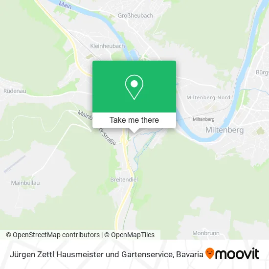 Карта Jürgen Zettl Hausmeister und Gartenservice