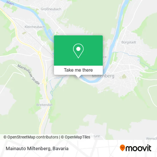 Карта Mainauto Miltenberg