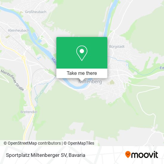 Sportplatz Miltenberger SV map