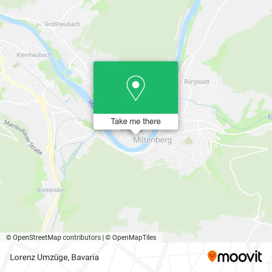 Lorenz Umzüge map