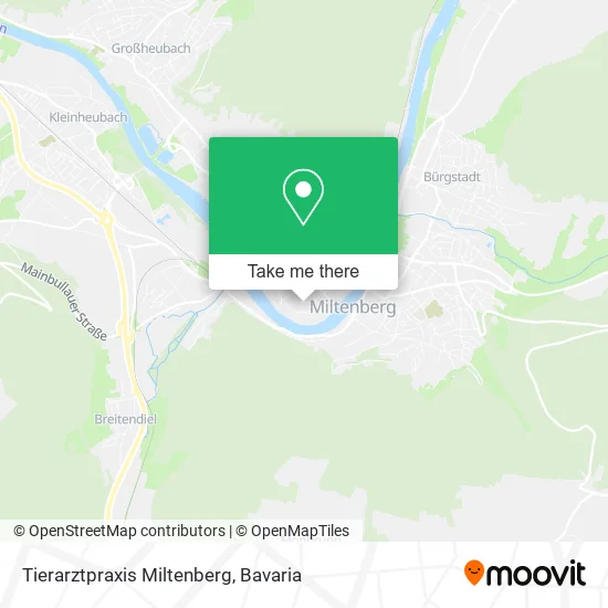 Карта Tierarztpraxis Miltenberg