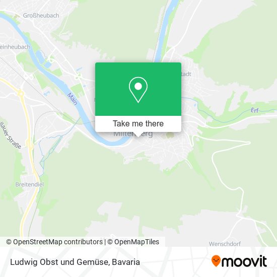 Ludwig Obst und Gemüse map