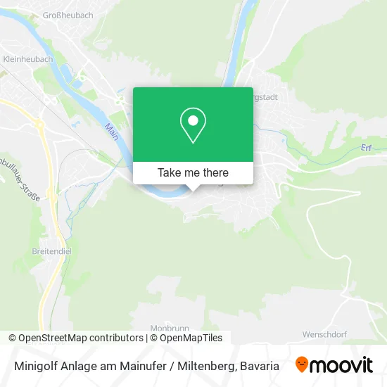 Карта Minigolf Anlage am Mainufer / Miltenberg