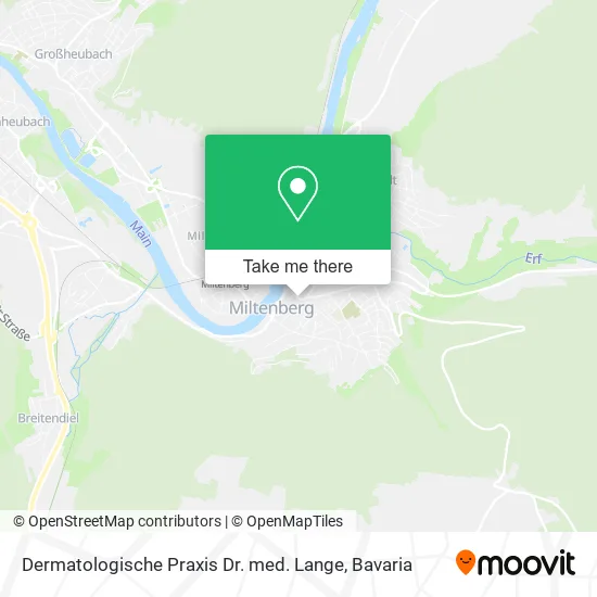 Dermatologische Praxis Dr. med. Lange map