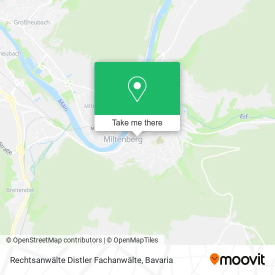 Карта Rechtsanwälte Distler Fachanwälte