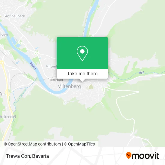 Карта Trewa Con