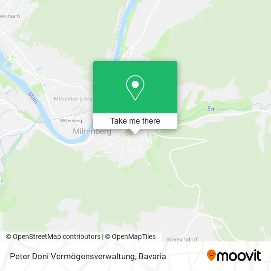Карта Peter Doni Vermögensverwaltung