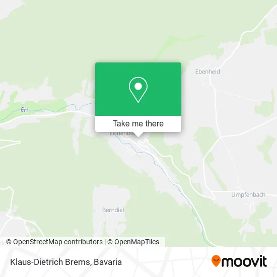 Карта Klaus-Dietrich Brems