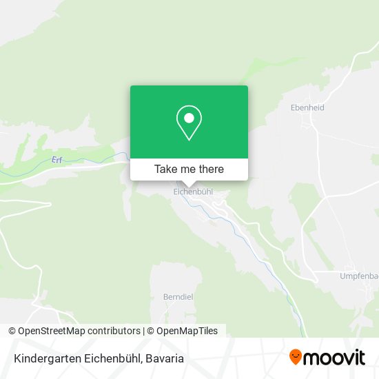 Kindergarten Eichenbühl map