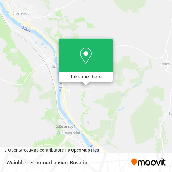Карта Weinblick Sommerhausen