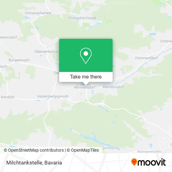 Карта Milchtankstelle