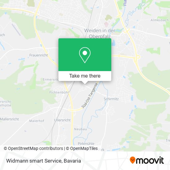 Widmann smart Service map