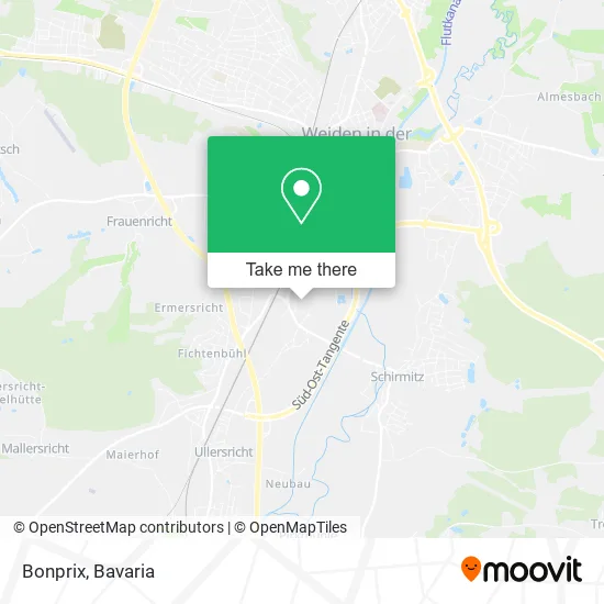 Карта Bonprix