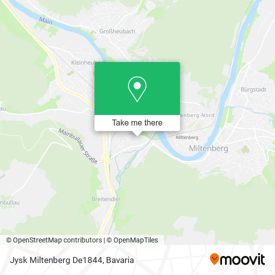 Карта Jysk Miltenberg De1844