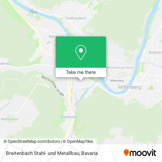 Карта Breitenbach Stahl- und Metallbau