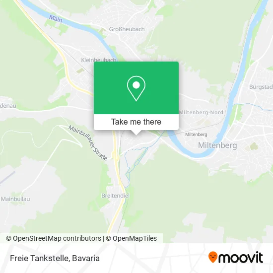 Карта Freie Tankstelle