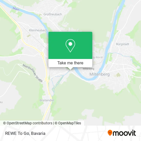 Карта REWE To Go