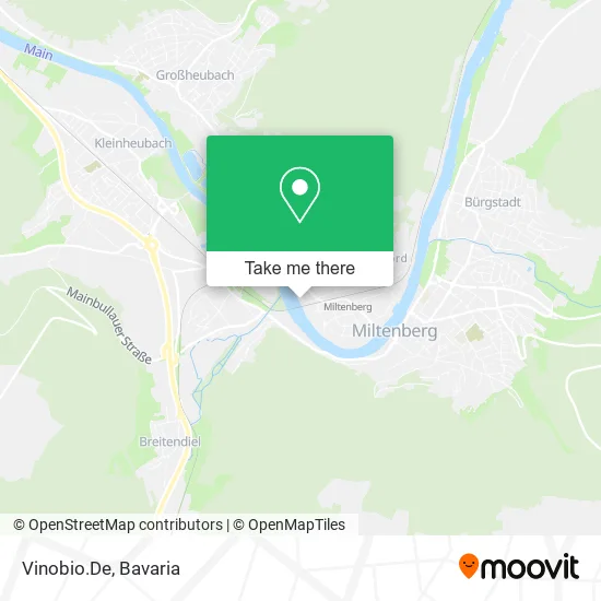 Карта Vinobio.De