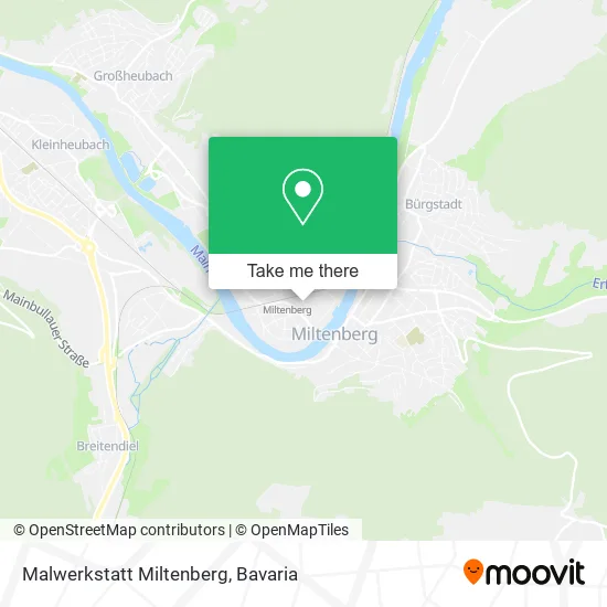 Карта Malwerkstatt Miltenberg
