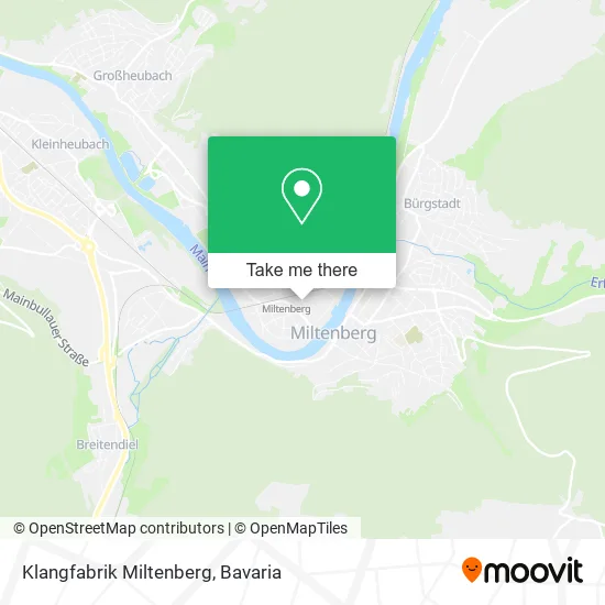 Карта Klangfabrik Miltenberg